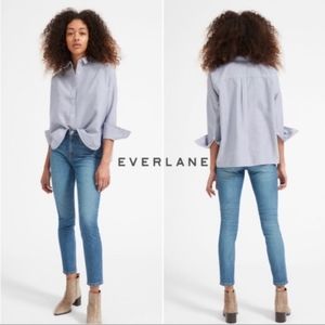 Everlane light blue Japanese Oxford button down